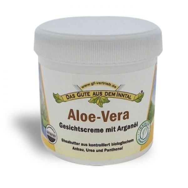 Aloe Vera Gesichtscreme mit Arganöl 200 ml